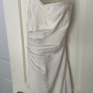 BCBG MaxAzaria never worn strapless gown